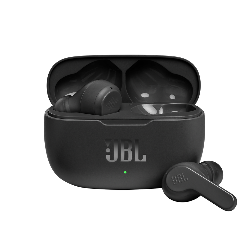 JBL Wave 200TWS - Black - True Wireless Earbuds - Hero image number null